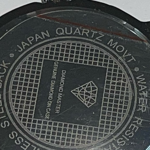 Real diamond watch for men, not cz not moissanite, best gift for him fathers day - Picture 5 of 5